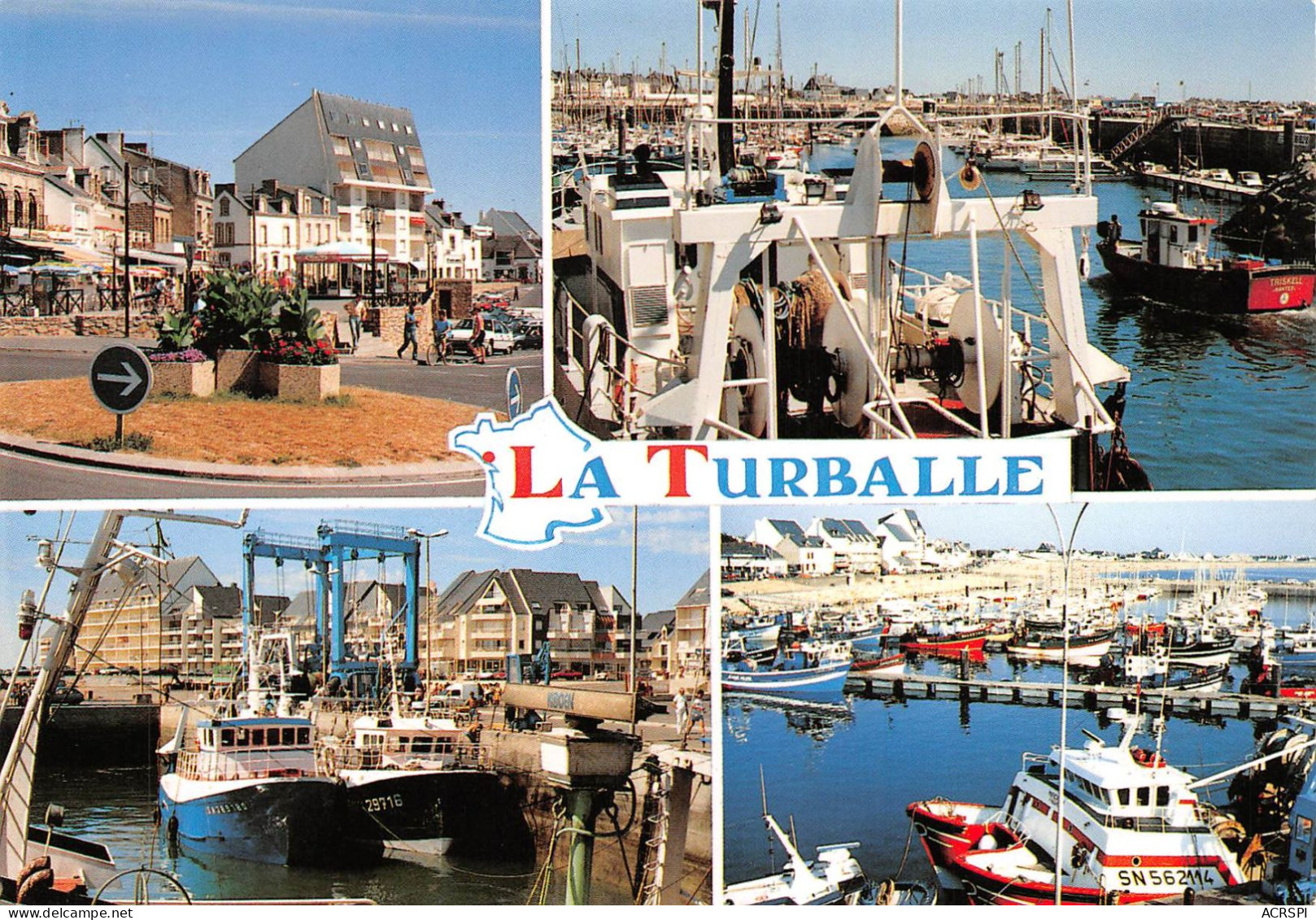 LA TURBALLE  Port Sardinier De La Presqu'ile Guérandaise   34   (scan Recto Verso)MH2910 - La Turballe