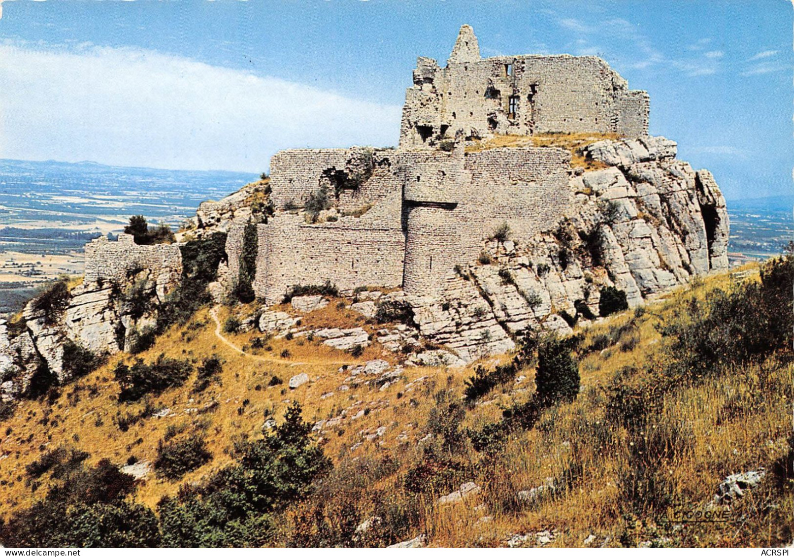 SAINT-PERAY  Les Ruines Du Château De Crussol   4 (scan Recto Verso)MH2919 - Saint Péray