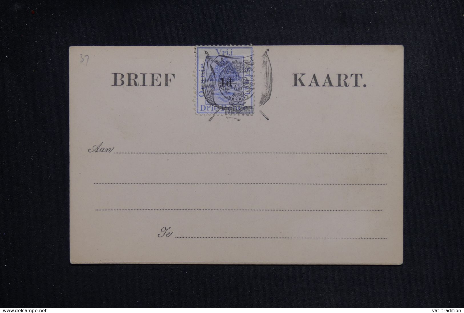 ORANGE - Carte Précurseur Non Circulé - L 151173 - Oranje Vrijstaat (1868-1909)