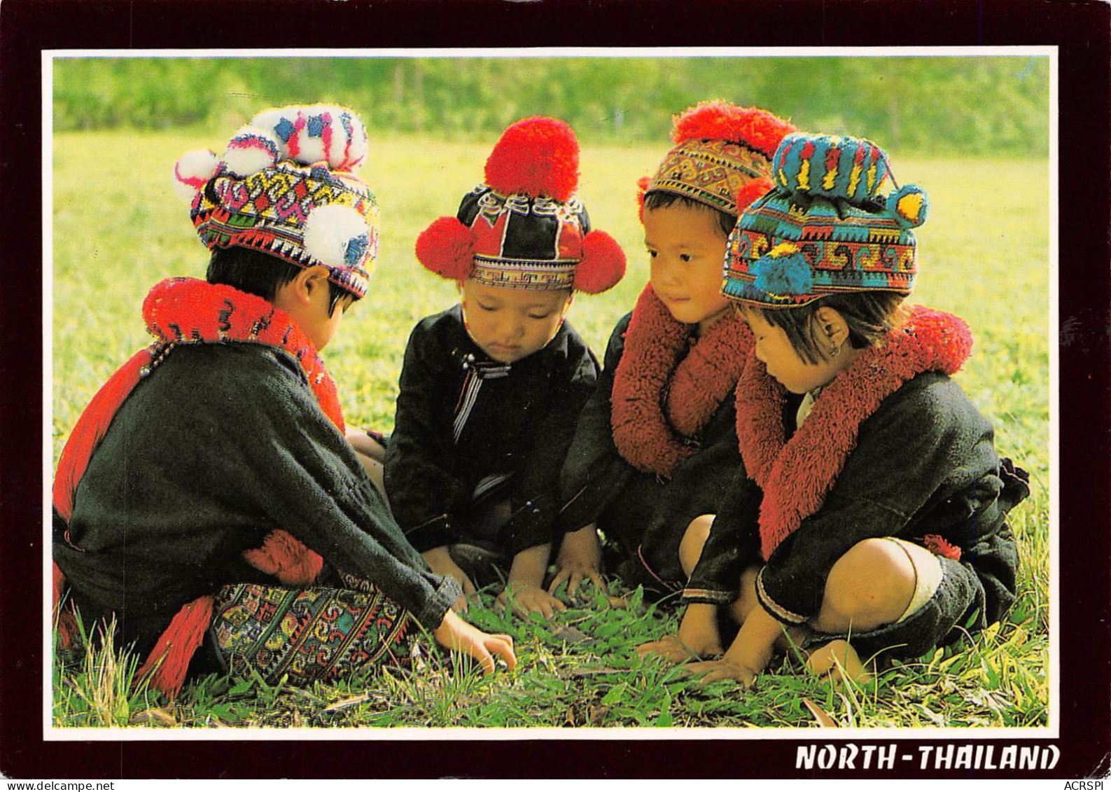 North THAILAND Childrens Jeunes Enfants 59 (scan Recto Verso)MH2997 - Tailandia