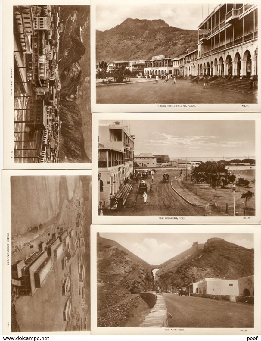 Aden ( Yemen ) : --- 5 Cards - Jemen