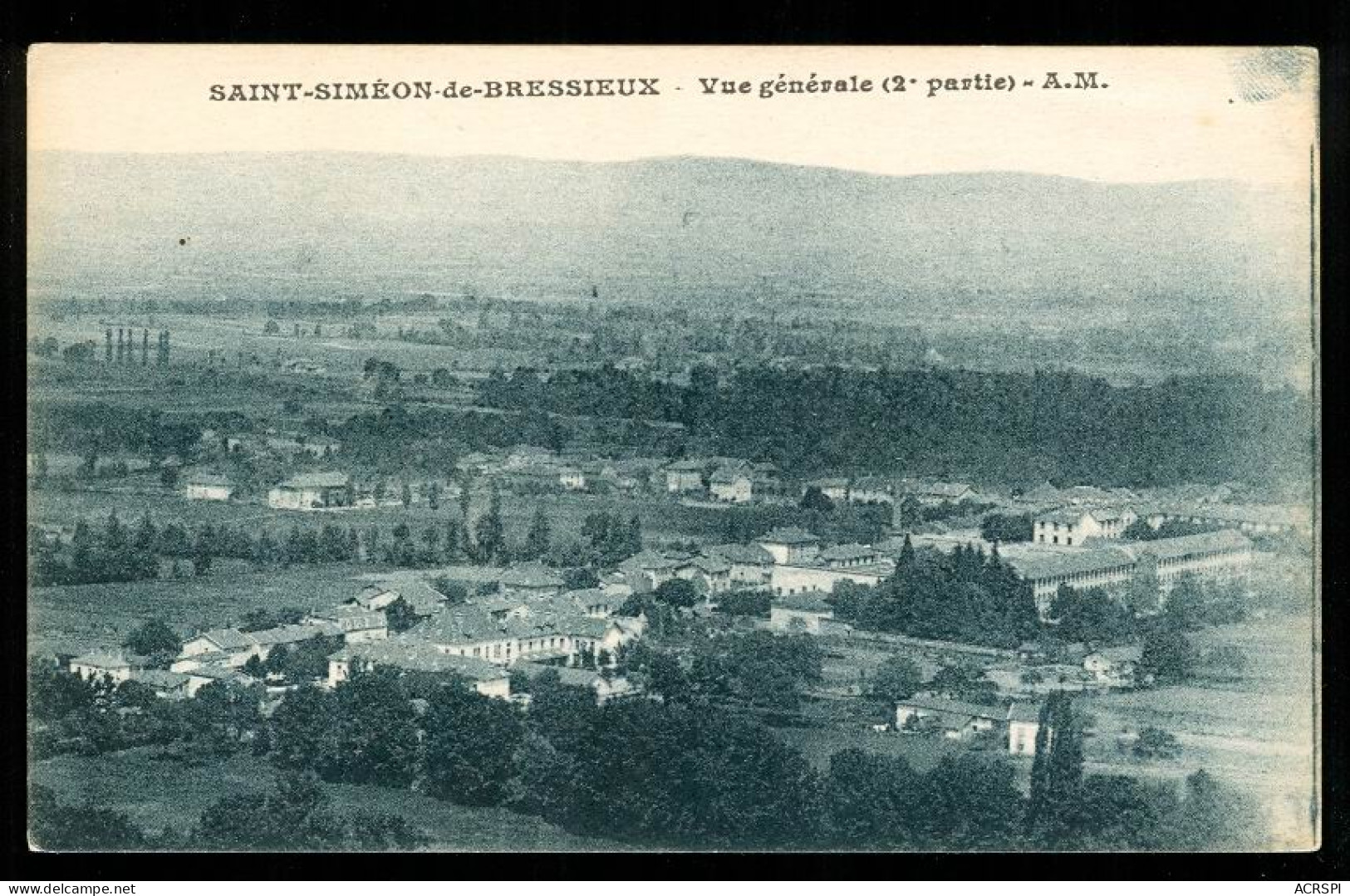 SAINT SIMEON De BRESSIEUX Vue Générale édition Molaret - Bressieux