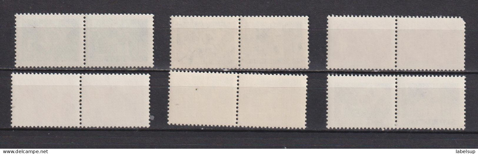 Lot De Timbres Taxes Neufs** De Roumanie De 1970 YT 127a à 132a MI 107 à 112 MNH - Neufs