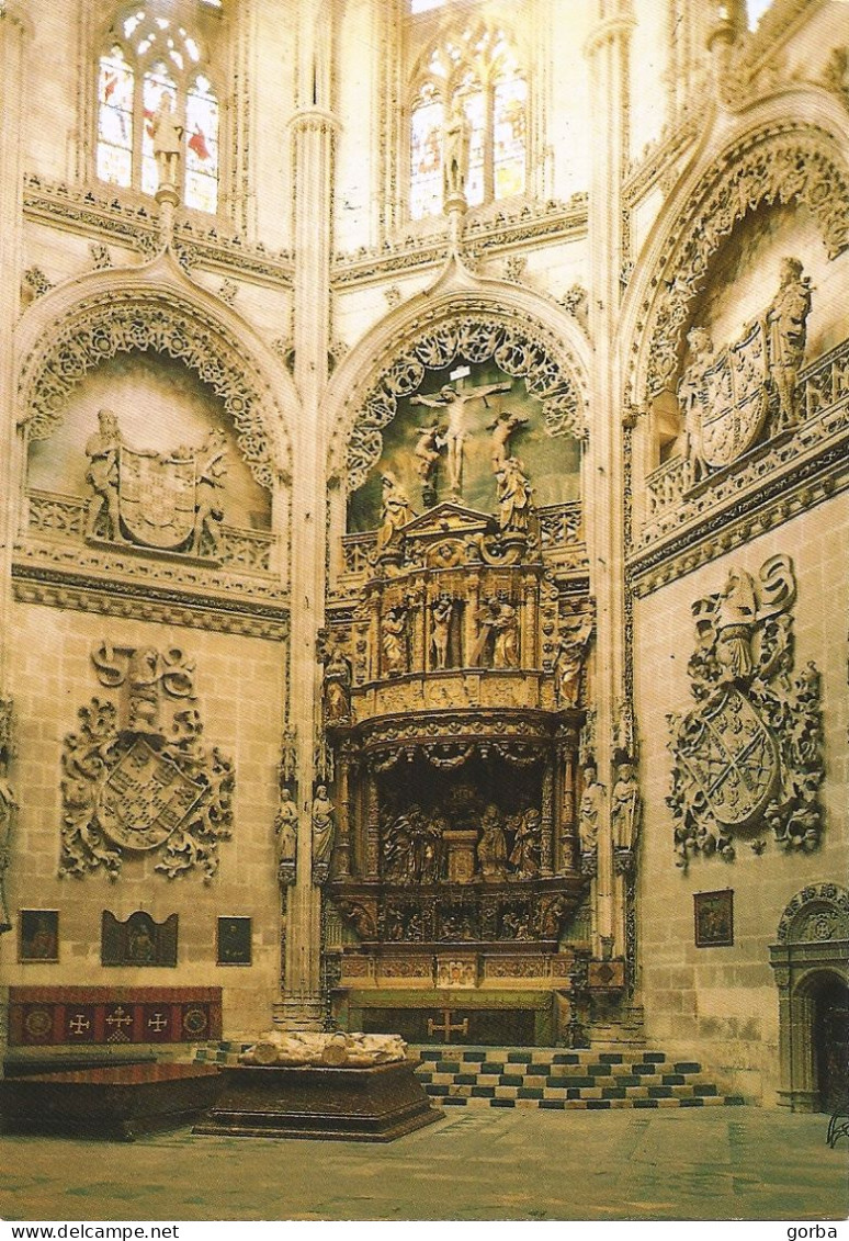 *CPM  - ESPAGNE - CASTILLE ET LEON - BURGOS - Catedral. Capilla Del Condestable (Siglo XV) - Burgos