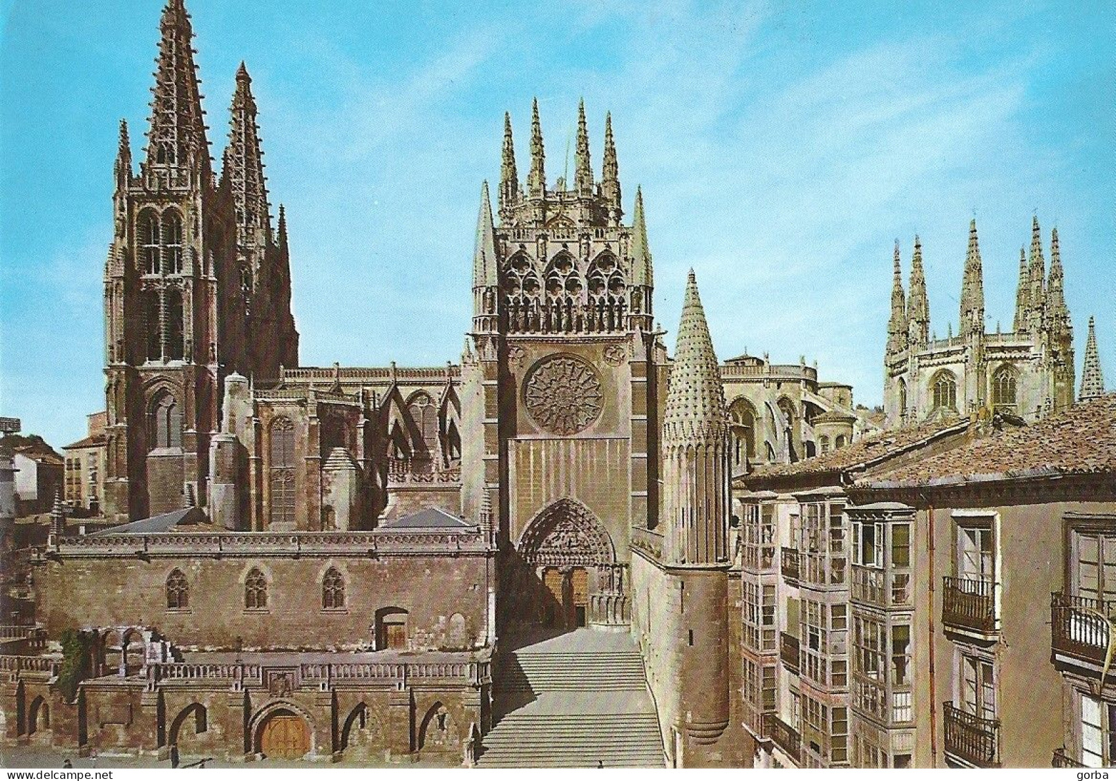 *CPM -  ESPAGNE - CASTILLE ET LEON - BURGOS (Catedral) - Portada Del Sarmental - Burgos