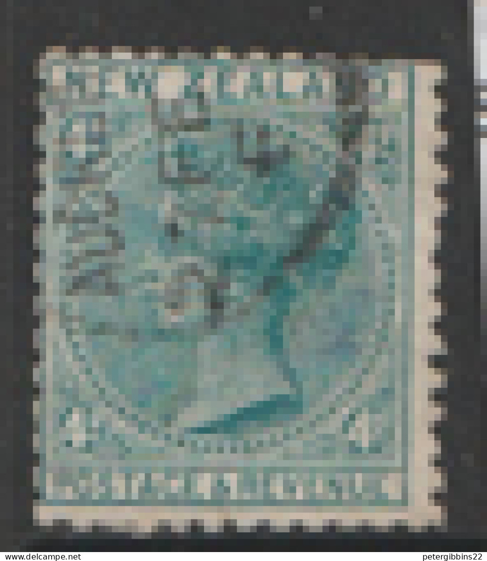 New Zealand  1882 SG 190  4d  Fine Used - Oblitérés
