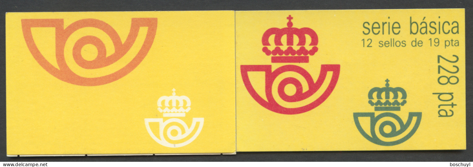 Spain, 1986, King Juan Carlos, Royal, MNH Booklet, Michel 2739 (MH4) - Carnets