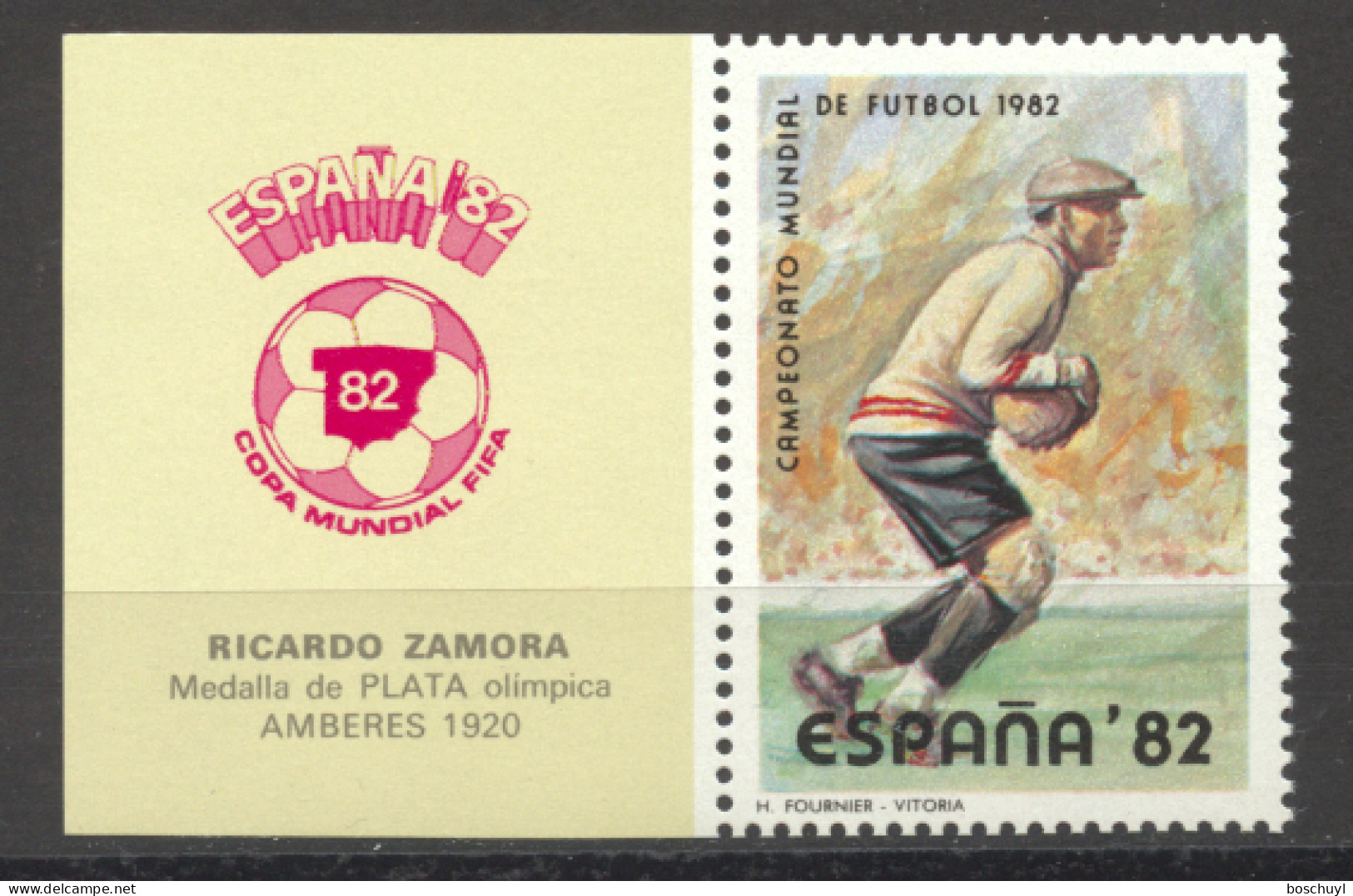 Spain, 1982, Soccer World Cup Spain, Football, Sports, Cinderella, MNH - Commemorative Panes