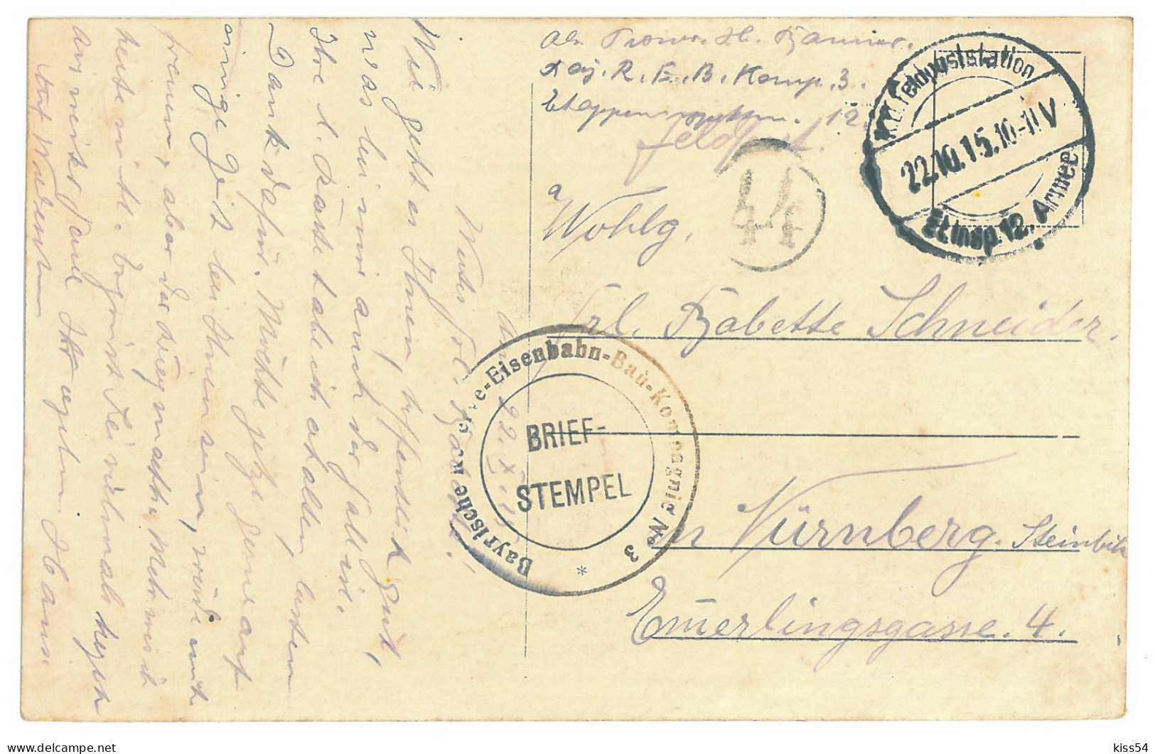 BL 29 - 16201 GRODNO, Belarus - Old Postcard, CENSOR - Used - 1915 - Weißrussland