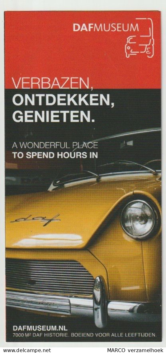 Brochure-leaflet: DAF Museum Eindhoven (NL) - Camion