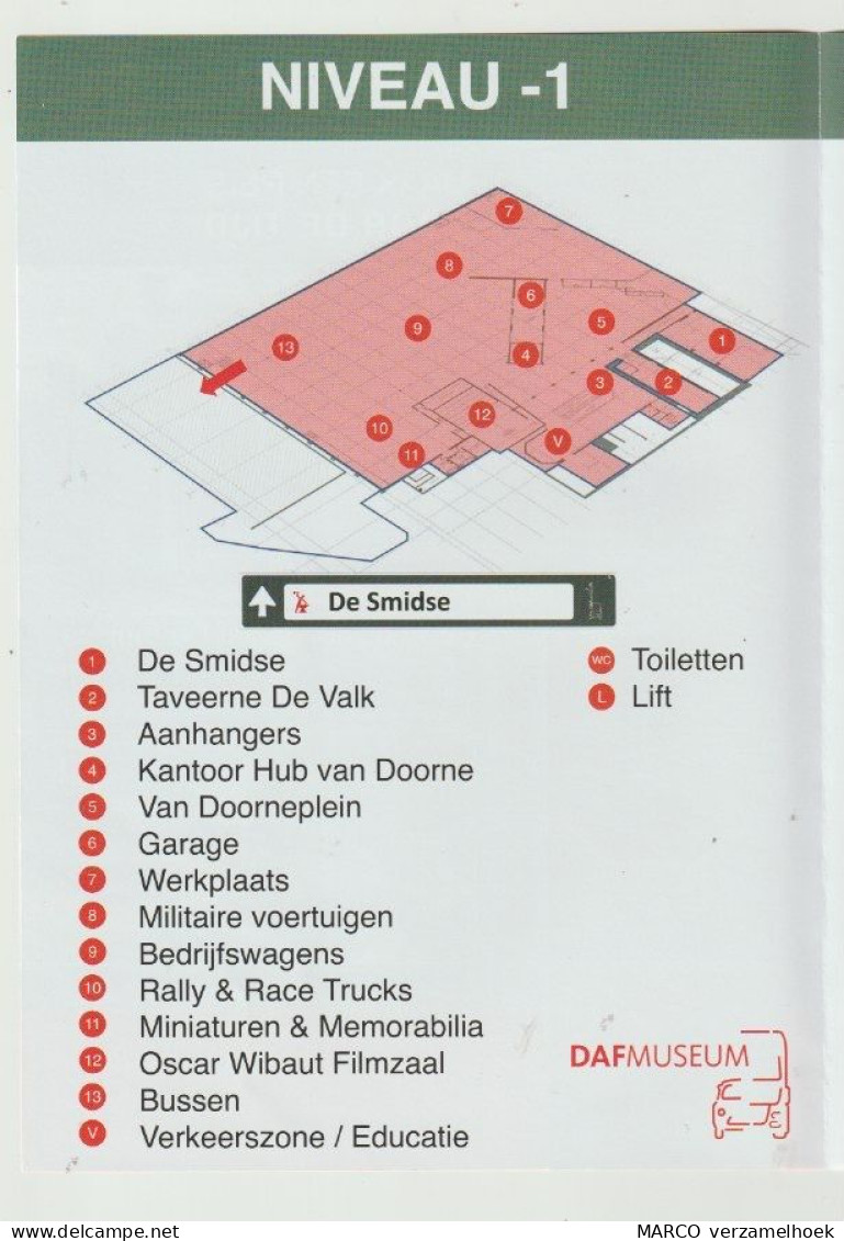 Brochure-leaflet: DAF Museum Eindhoven (NL) - Camions