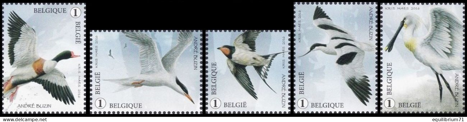 4601/4605**(BL238) - Le Nouveau / Het Nieuwe / Der Neu / The New - Zwin - BUZIN - Entenvögel
