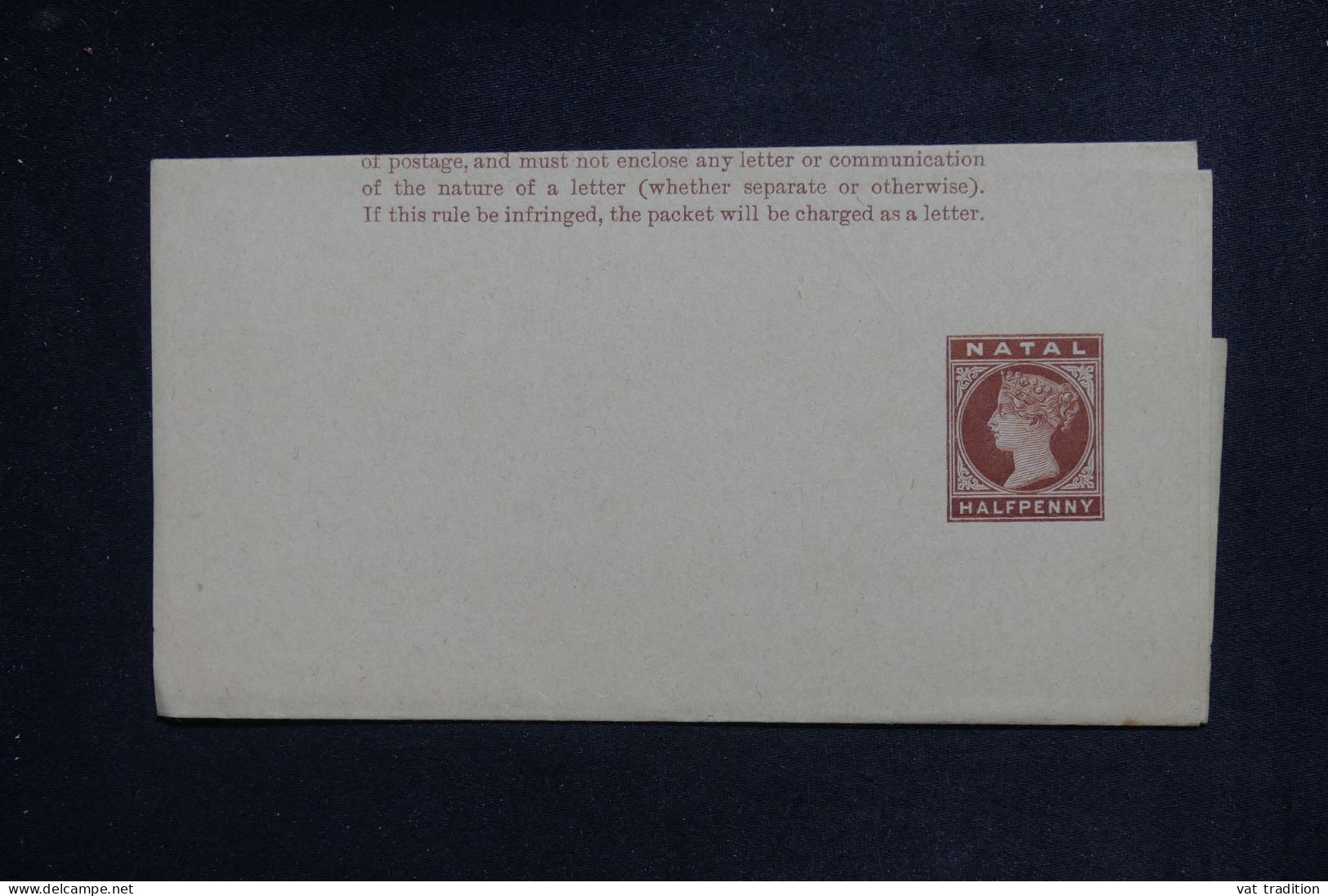 Natal - Entier Postal Non Circulé - L 151189 - Natal (1857-1909)