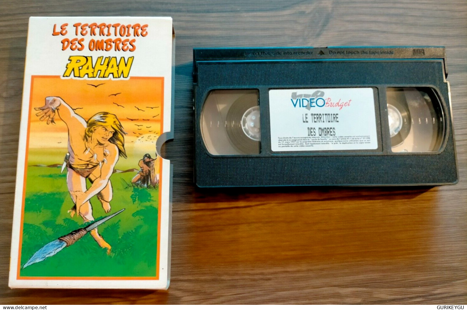Rare VHS K7 CASSETTE VIDEO RAHAN 16 Le Territoire Des Ombres TTBE 1987 - Rahan