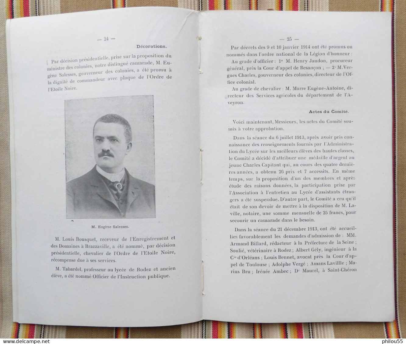 12 RODEZ Annuaire des Anciens Eleves du Lycee de RODEZ 1914