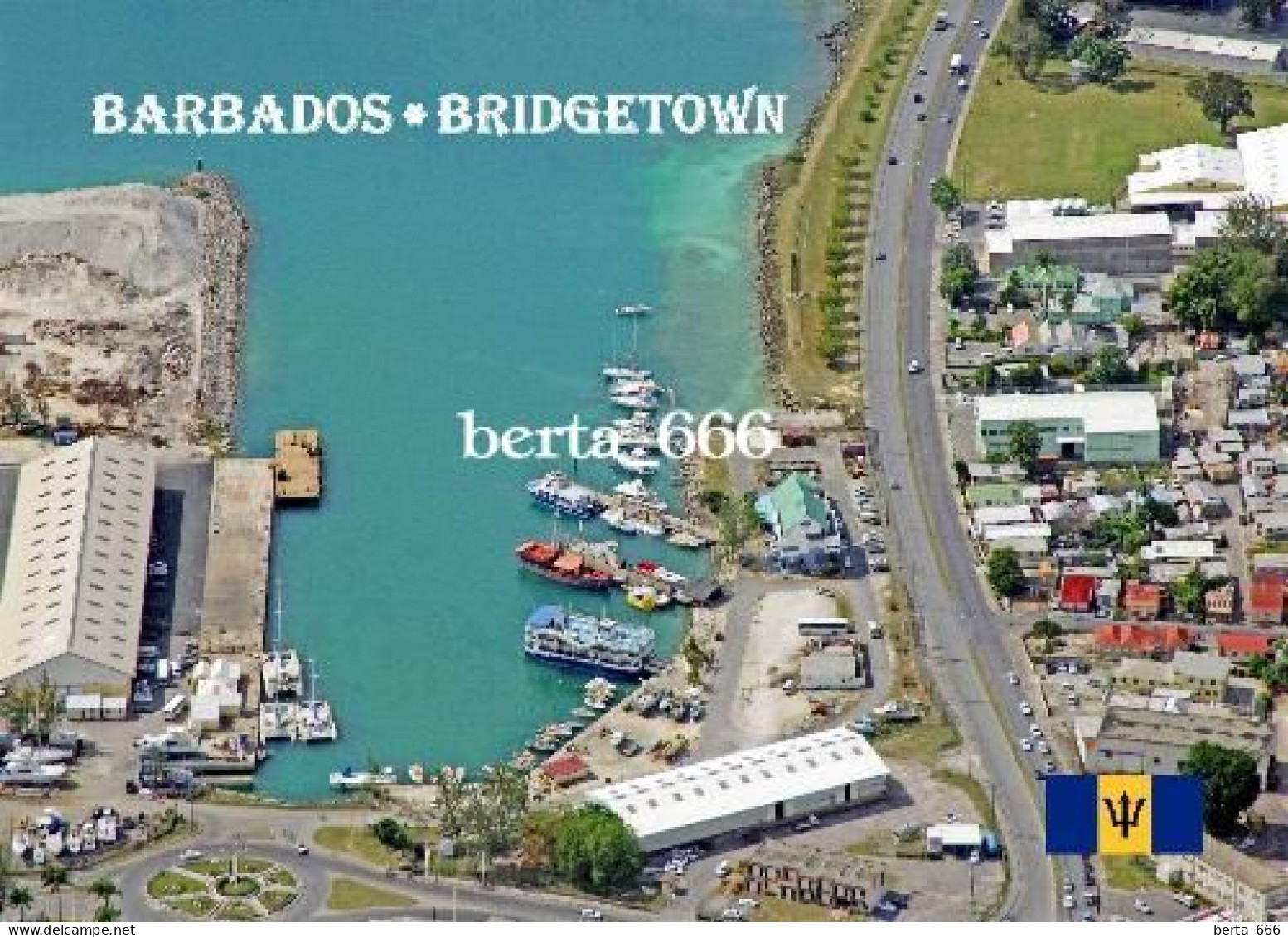 Barbados Bridgetown New Postcard - Barbades