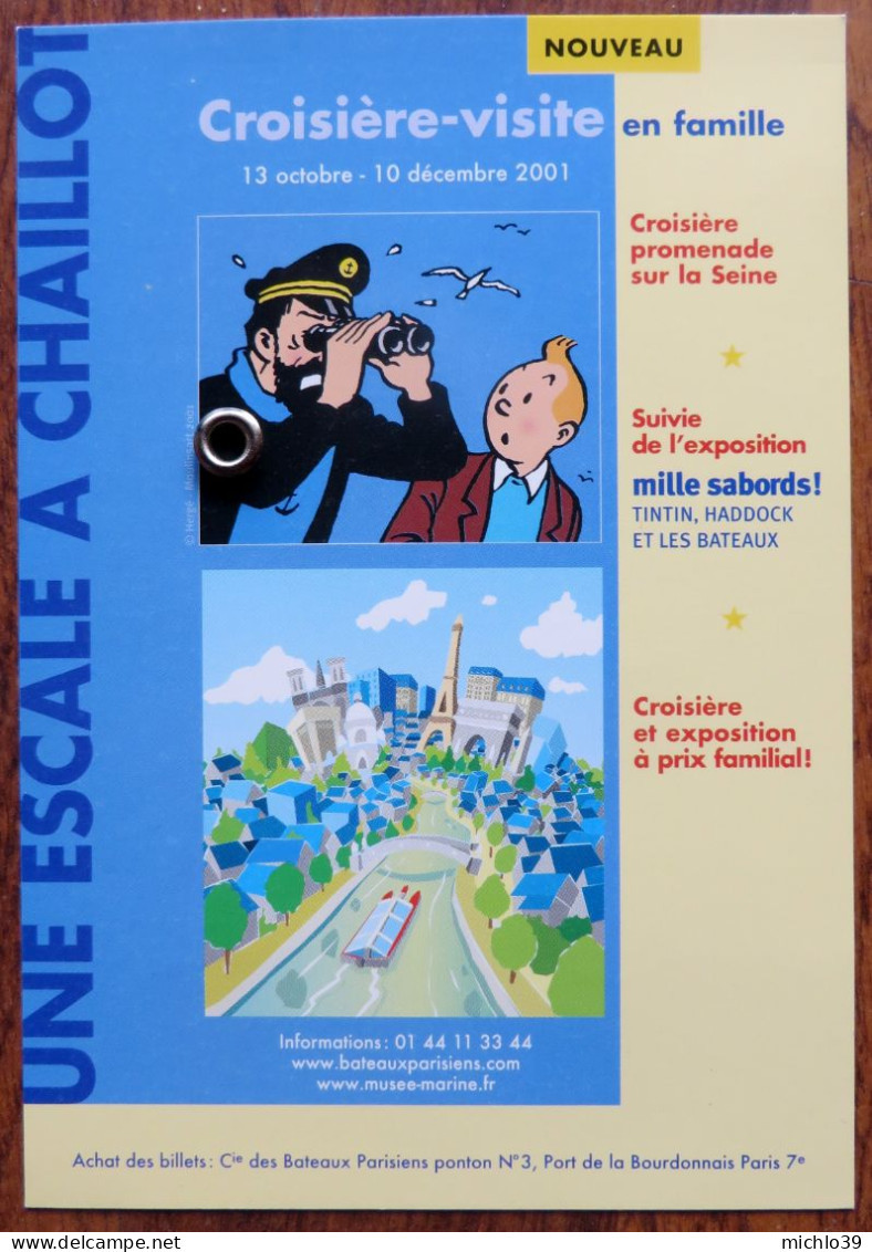 TINTIN Et Le Capitaine HADDOCK - Escale à Chaillot - Mille Sabords ! - Comics