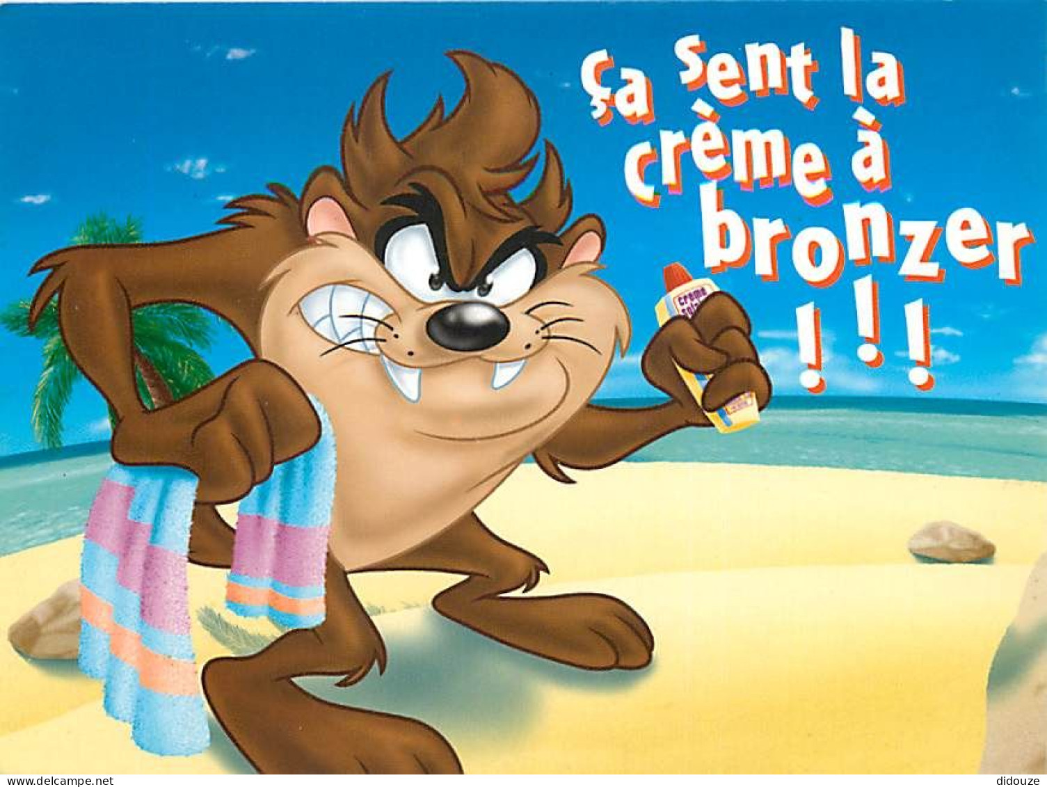 Bandes Dessinées - Looney Tunes - Taz - Illustration - Carte Neuve - CPM - Voir Scans Recto-Verso - Bandes Dessinées