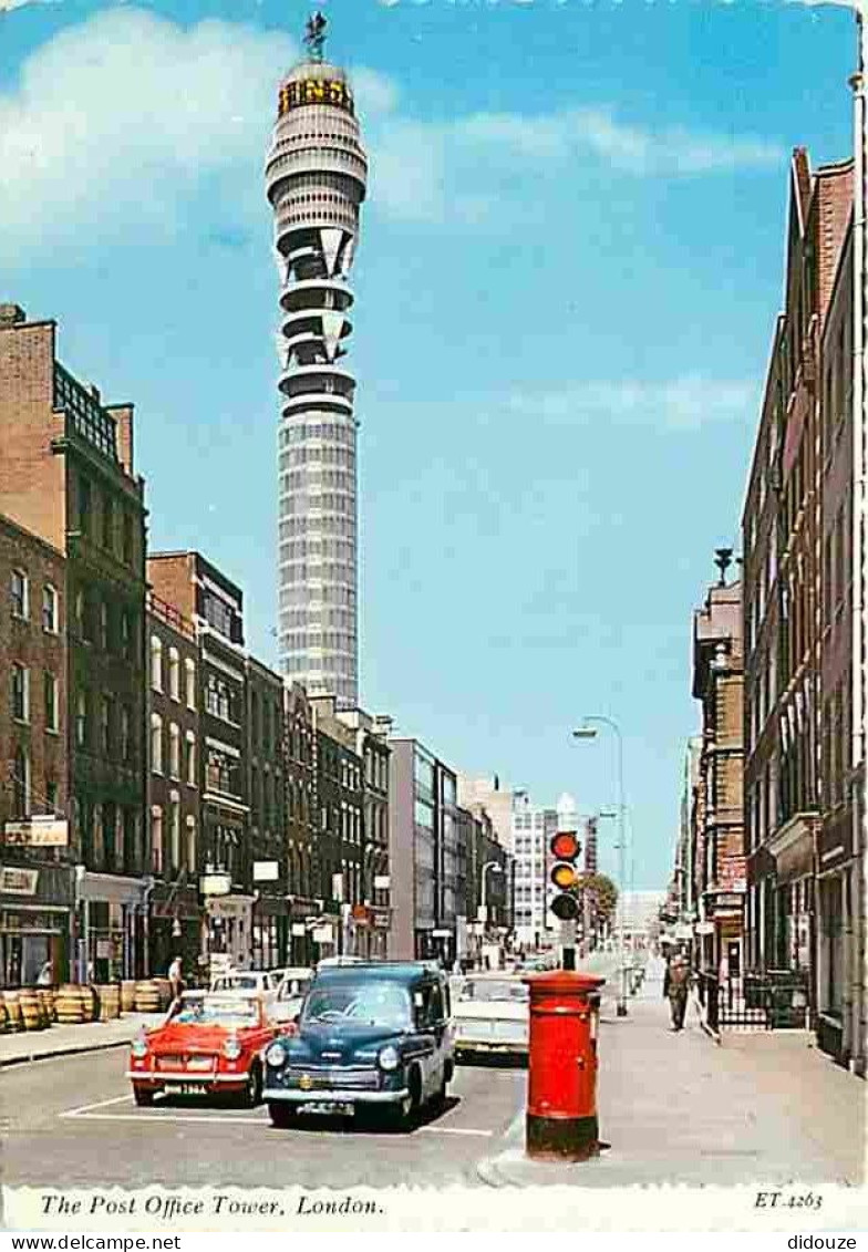 Automobiles - Londres - London - The Post Office Tower - CPM - Voir Scans Recto-Verso - Turismo