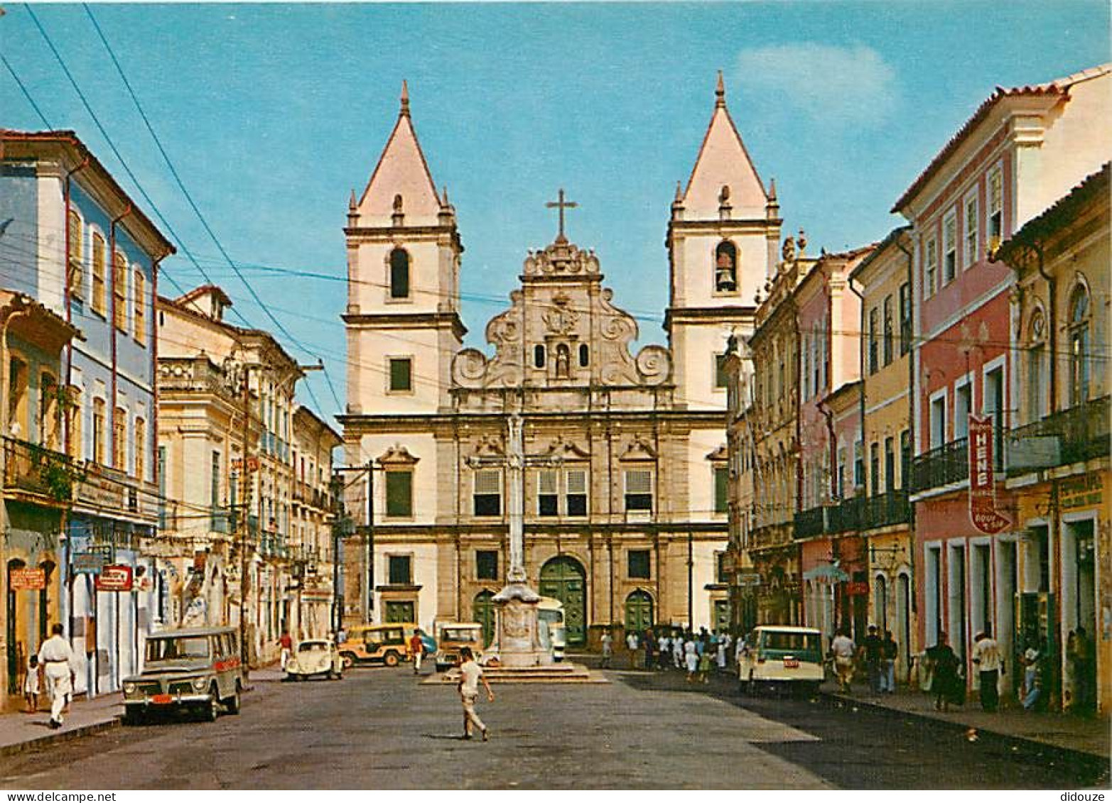 Brésil - Brasil - Salvador De Bahia - Igreja Do Convento De Sao Francisco - Church Of The Sao Francisco Convenf - Automo - Salvador De Bahia