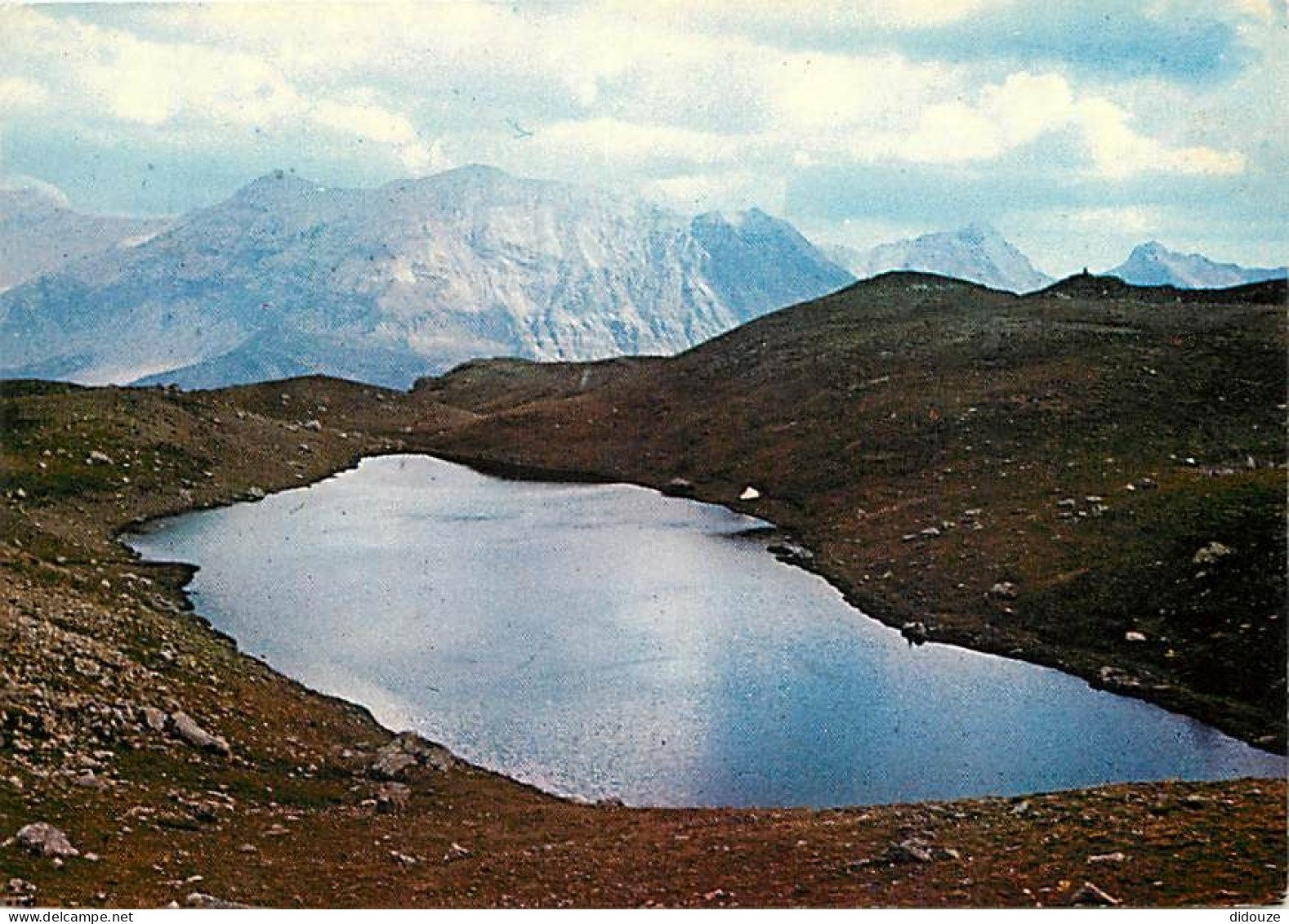 05 - Orcières Merlette - Le Lac Long - Montagne De Serre-Reyna. Le Garabrut 2916 M - CPM - Voir Scans Recto-Verso - Orcieres