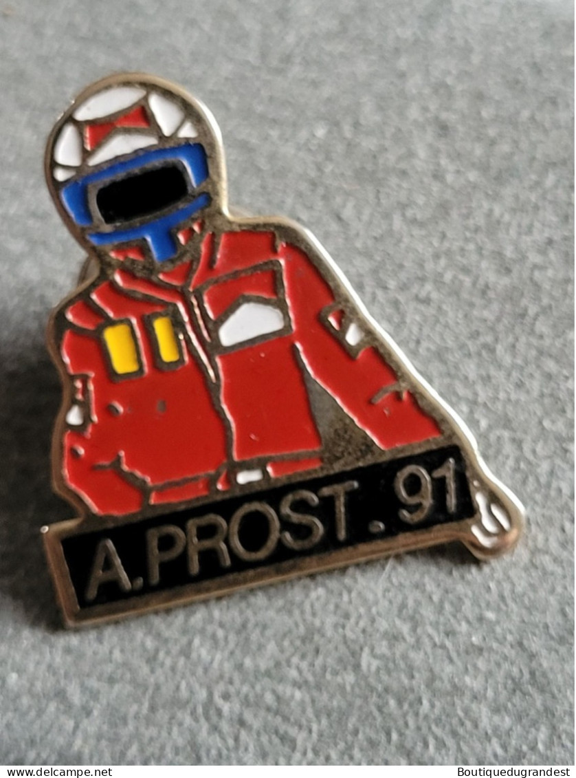 Pin's Alain Prost - Automobilismo - F1