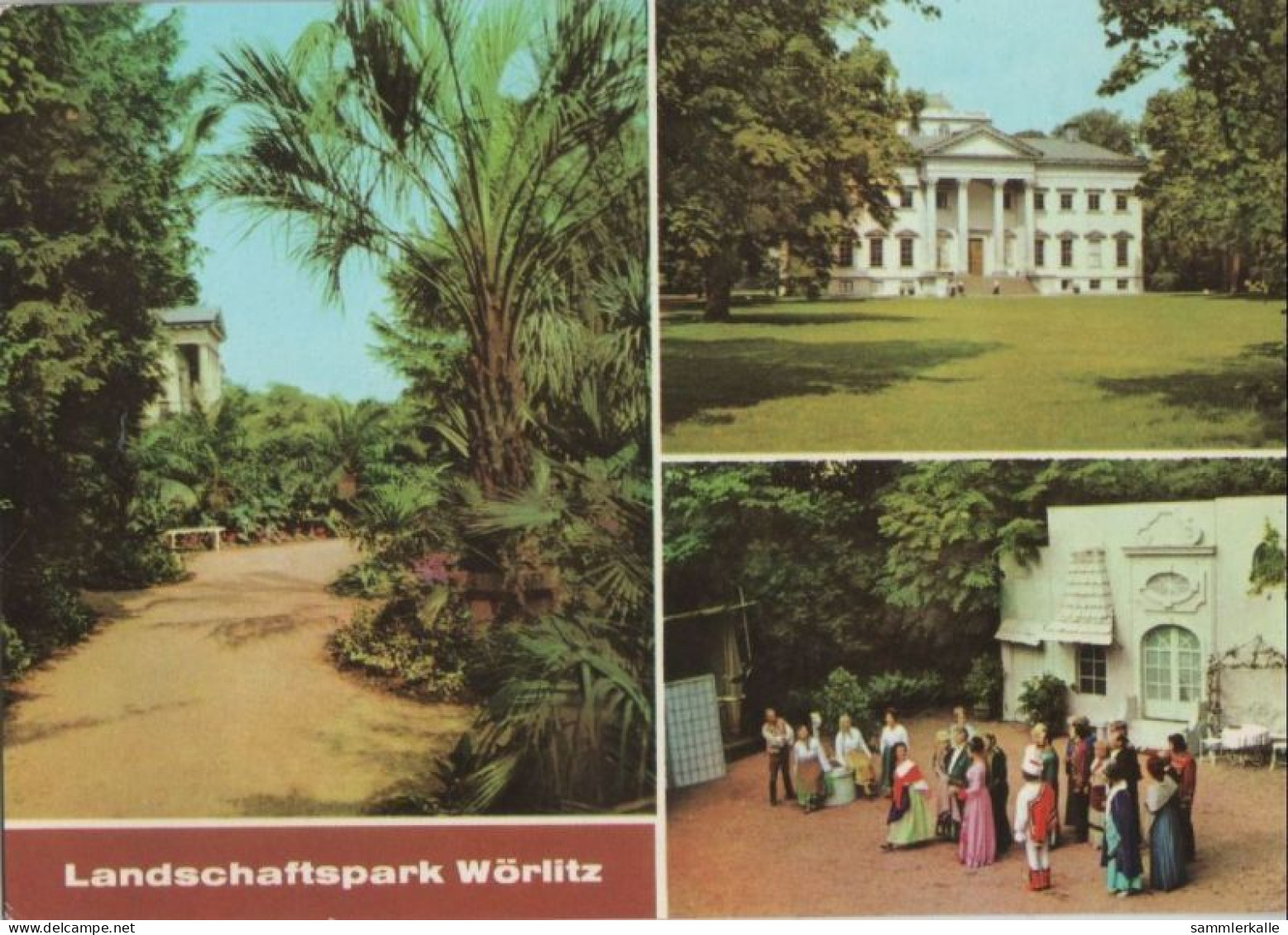 89683 - Wörlitz - Landshaftspark, U.a. Palmengarten - 1977 - Woerlitz