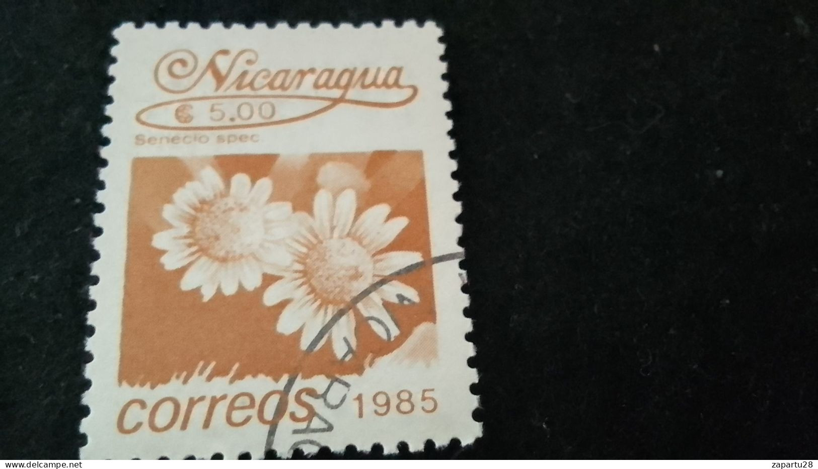 NİARAGUA-1983   1   CORD     DAMGALI - Nicaragua