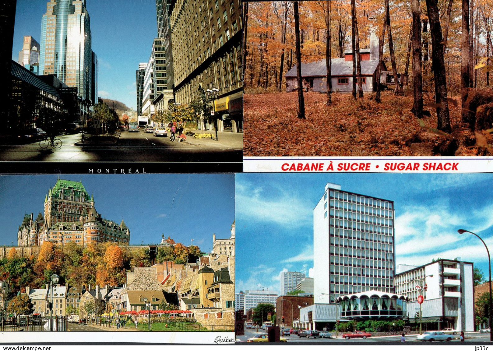Le Canada En 1995 (43 Photos Originales Prises Par Un Touriste + 17 CP Non Circulées) - America