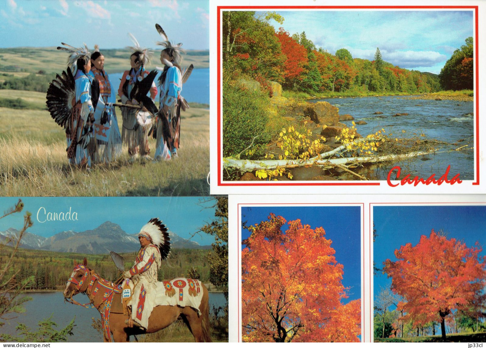 Le Canada En 1995 (43 Photos Originales Prises Par Un Touriste + 17 CP Non Circulées) - Amerika