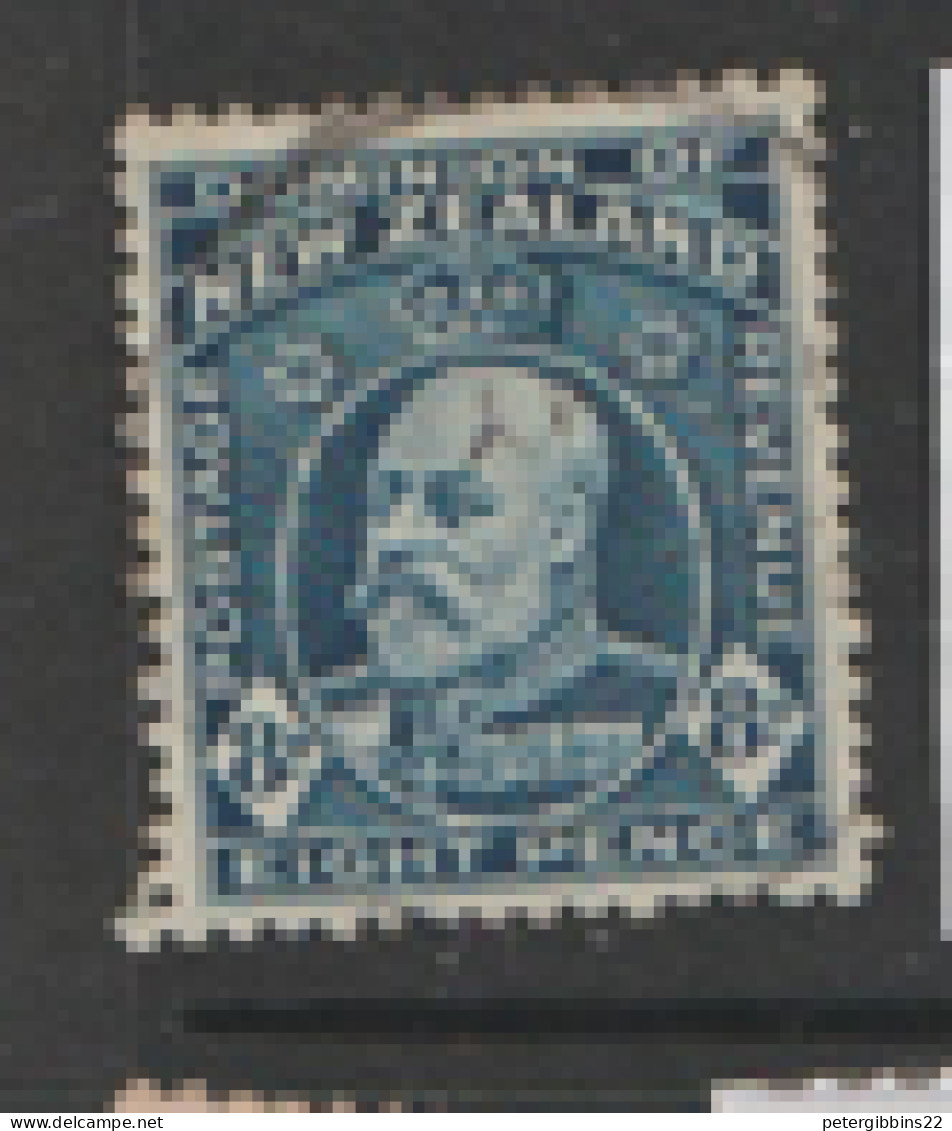 New Zealand  1909  SG  393  8d  Perf 14x14.1/2    Fine Used - Gebruikt