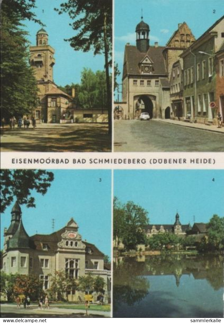 89768 - Bad Schmiedeberg - U.a. Kurhaus - 1981 - Bad Schmiedeberg