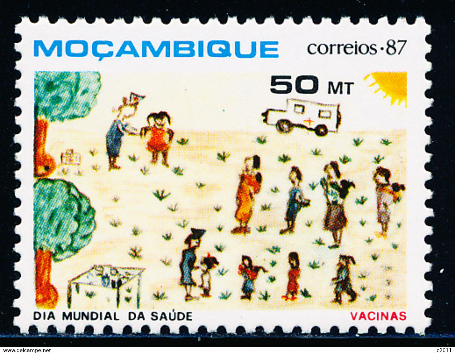 Mozambique - 1987 - World Health Day / Vaccines - MNH - Mozambique