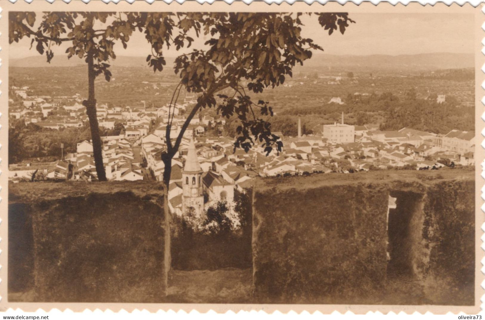 TOMAR - Vista Do Castelo Sobre A Cidade - PORTUGAL - Santarem