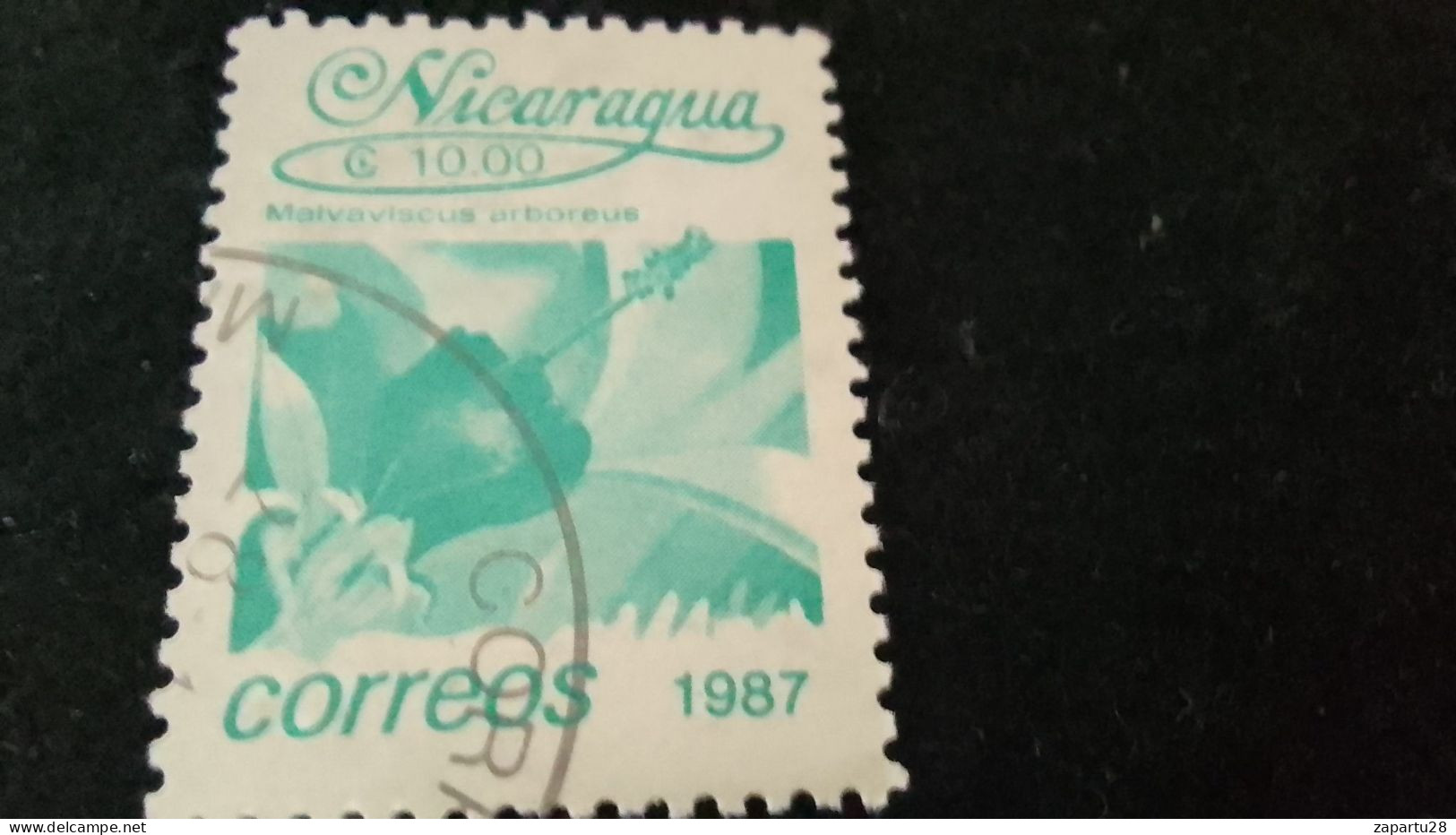 NİARAGUA-1985   5   CORD     DAMGALI - Nicaragua