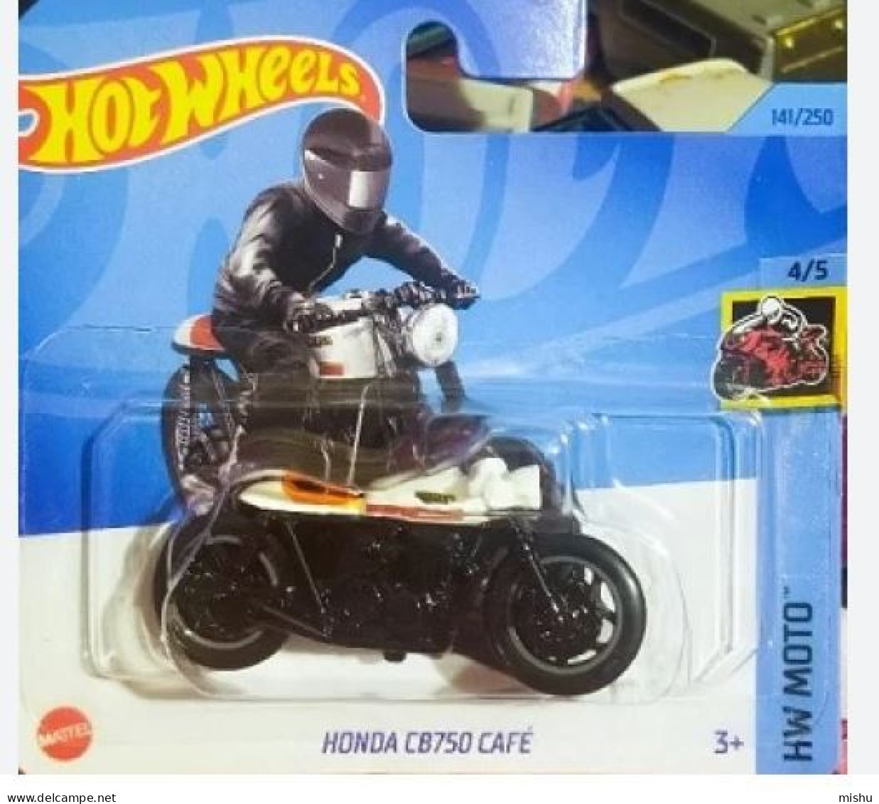 2023 Hot Wheels 141/250 HW MOTO 4/5 - Honda CB750 Cafe - Andere & Zonder Classificatie