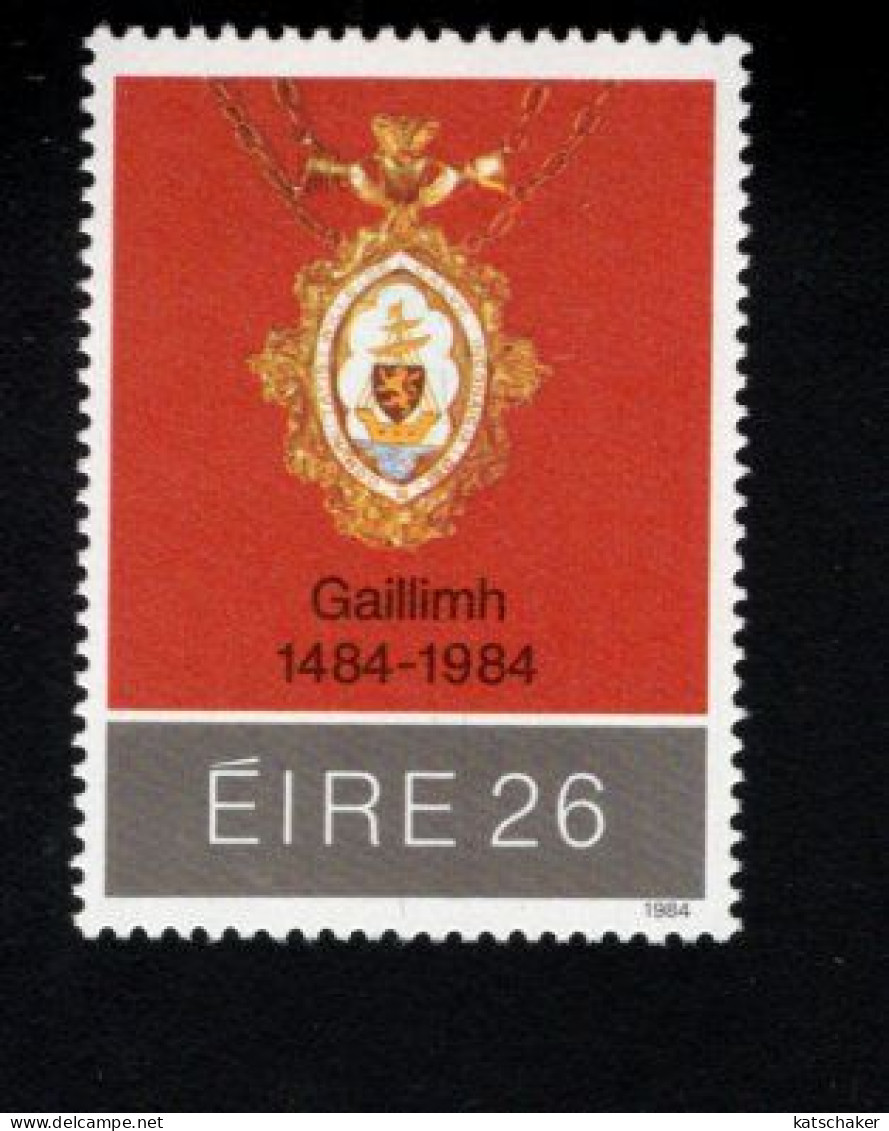 1998768623 1984  SCOTT 600 601 (XX) POSTFRIS  MINT NEVER HINGED - MAYORAL CITY OF GALWAY - ST. BRENDAN PORTRAIT - Neufs