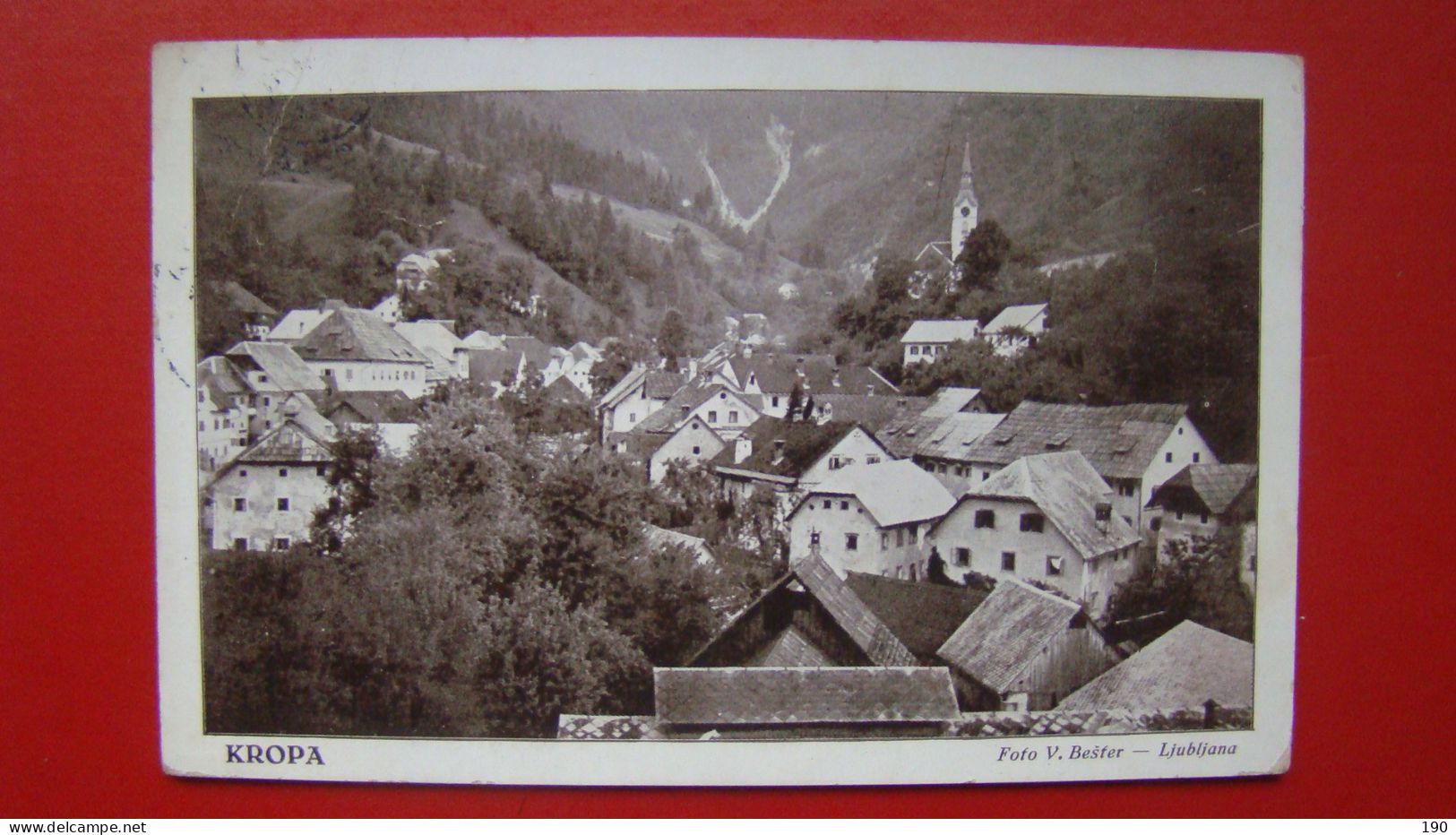 Kropa.(foto:V. Bester) - Slovénie