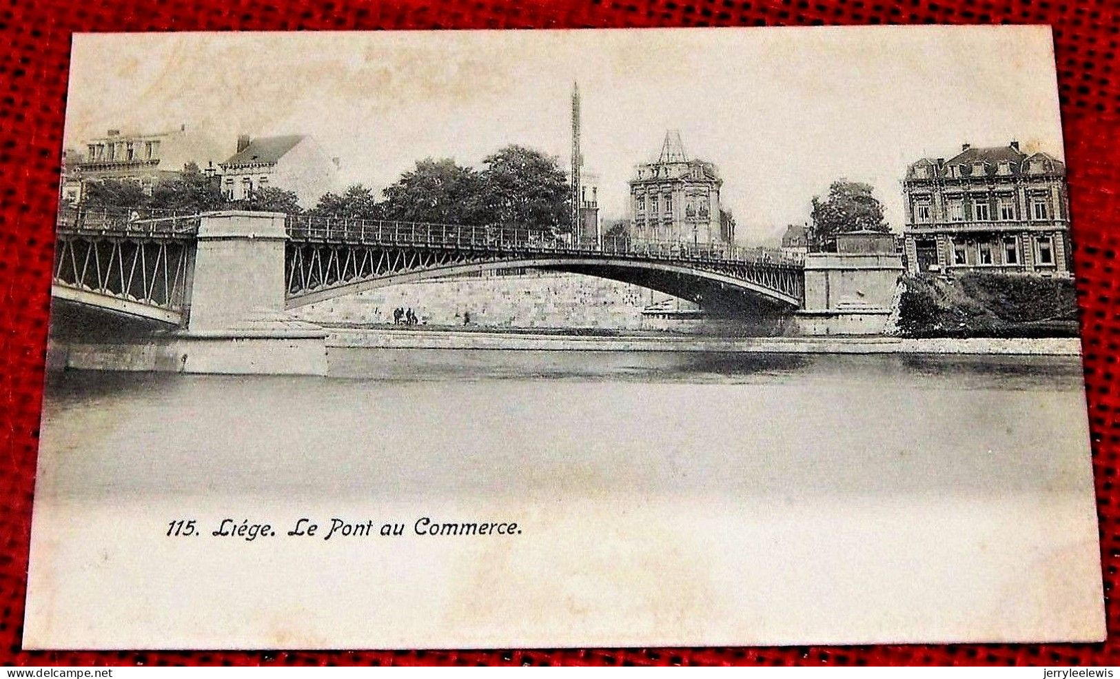 LIEGE  -  Le Pont Au Commerce - Liege