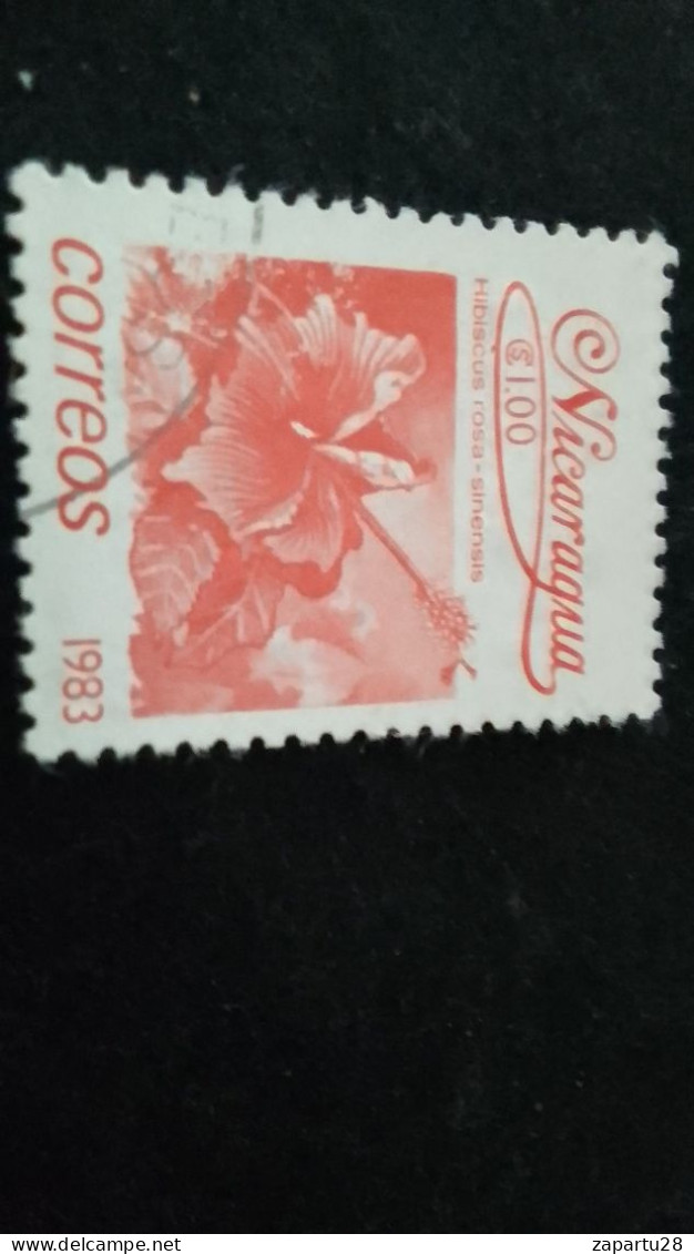 NİARAGUA-1985   5   CORD     DAMGALI - Nicaragua