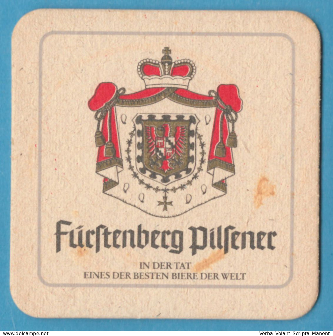 J-1500 * GERMANY - FÜRSTENBERG PILSENER - Portavasos