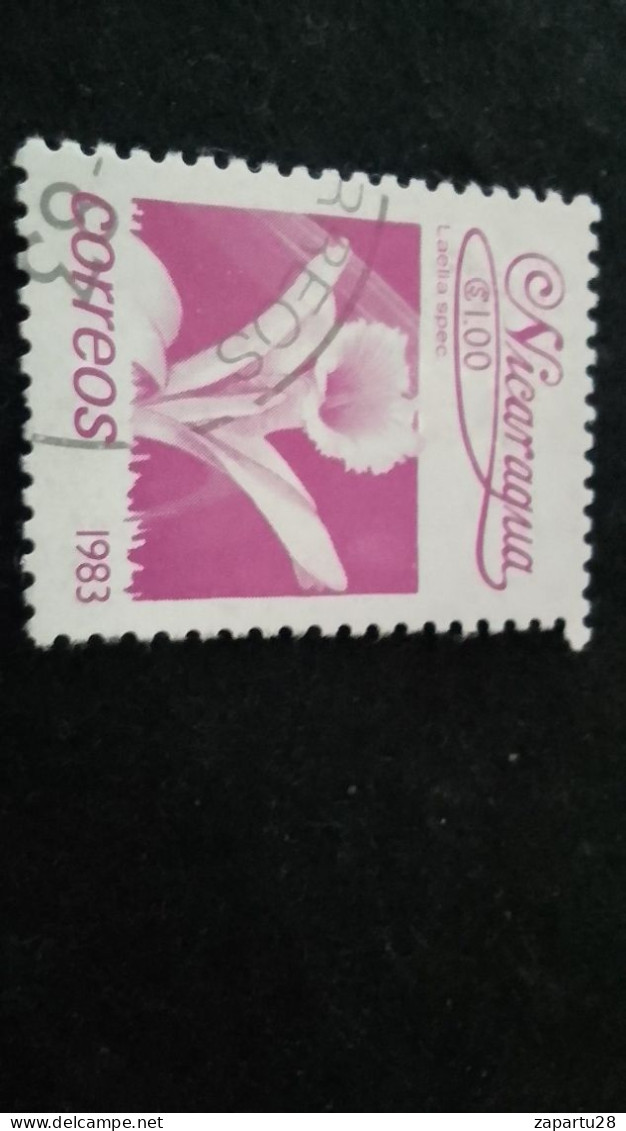 NİARAGUA-1985   5   CORD     DAMGALI - Nicaragua