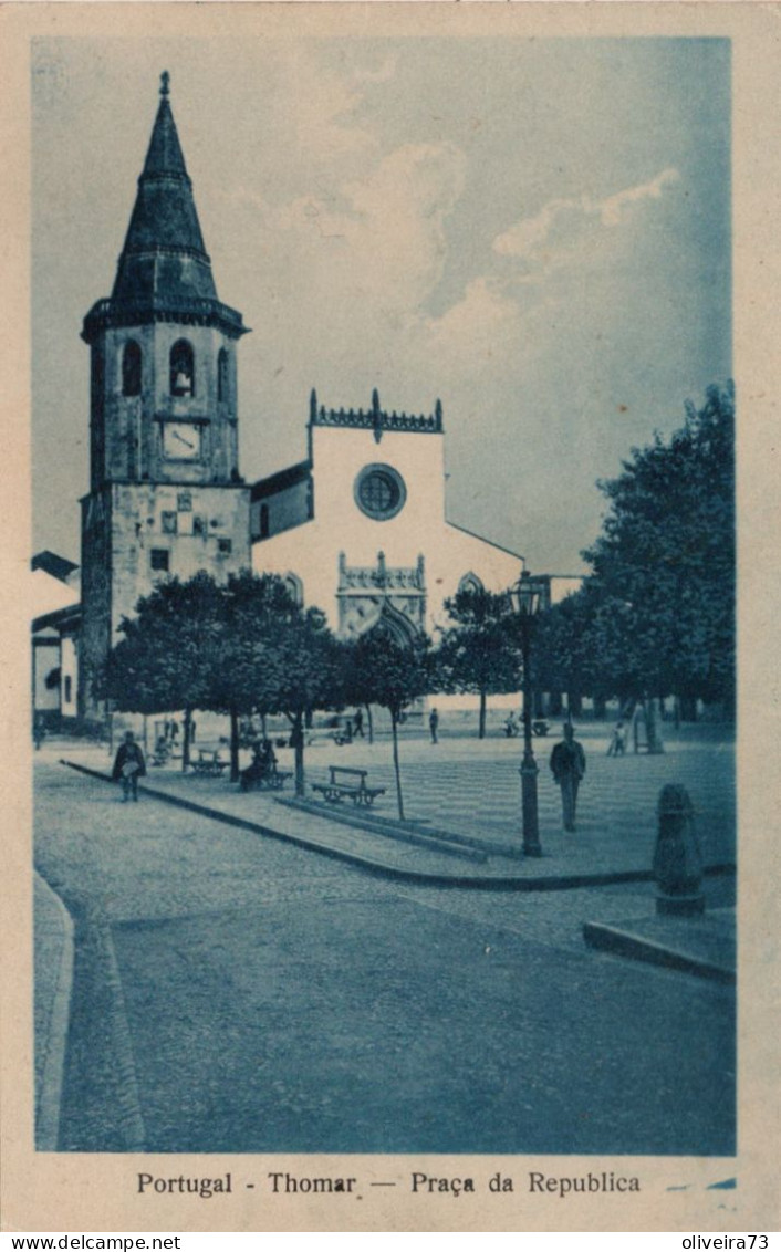 TOMAR - Praça Da Republica - PORTUGAL - Santarem