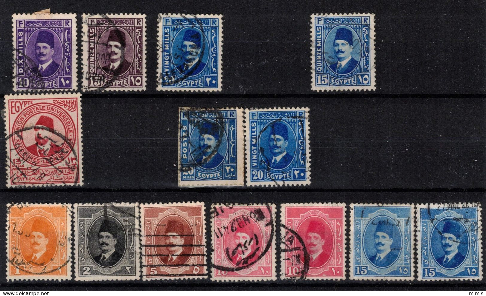 EGYPTE           Entre 1923 Et 1934    Oblitérés - Used Stamps