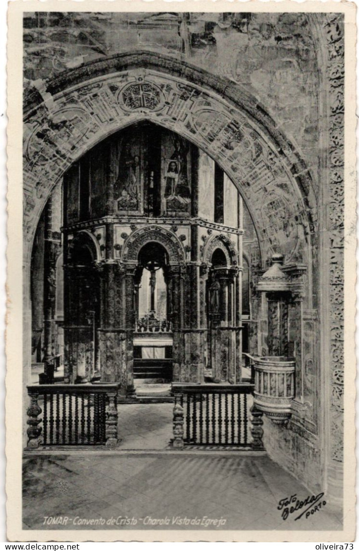 TOMAR - Convento De Cristo - Charola Vista Da Igreja - PORTUGAL - Santarem