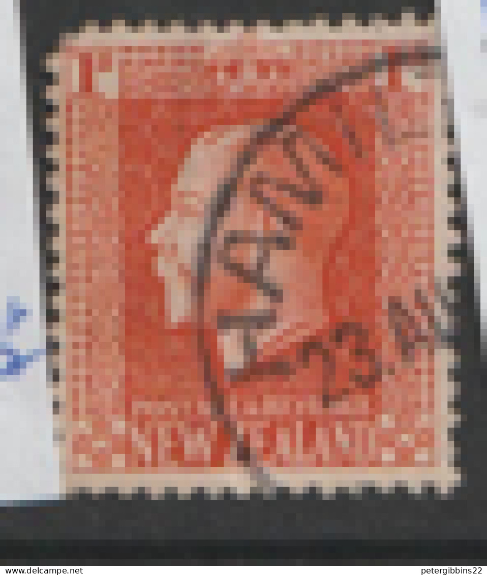 New Zealand  1915  SG 430c    1s  Perf 14x14.1/2    Fine Used - Used Stamps