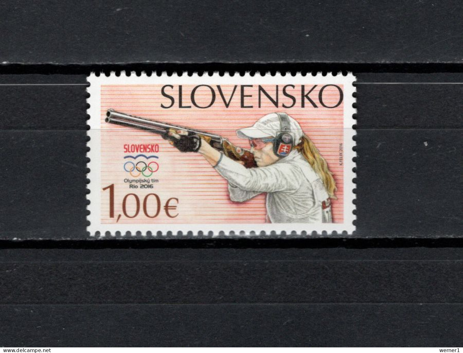 Slovakia 2016 Olympic Games Rio De Janeiro Stamp MNH - Estate 2016: Rio De Janeiro