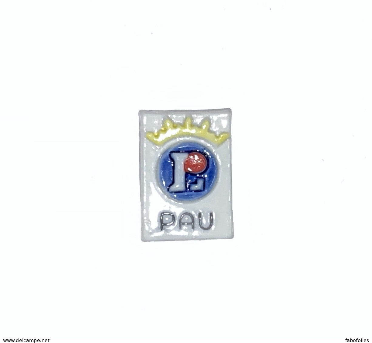 Série Complète De 1 Fève Logo Pau - Région