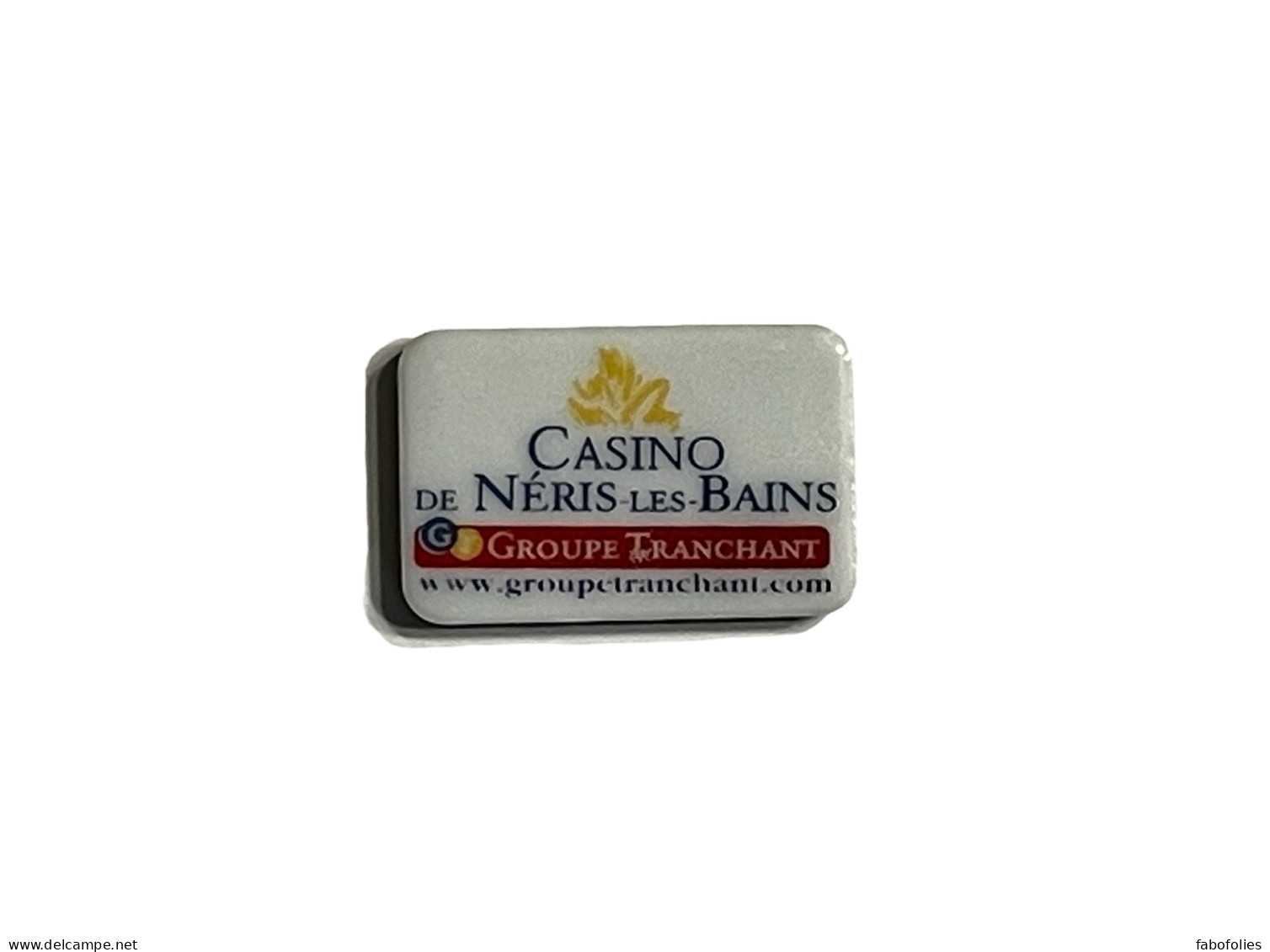 Série Complète De 1 Fève Casino De Néris Les Bains - Groupe Tranchant - Regions