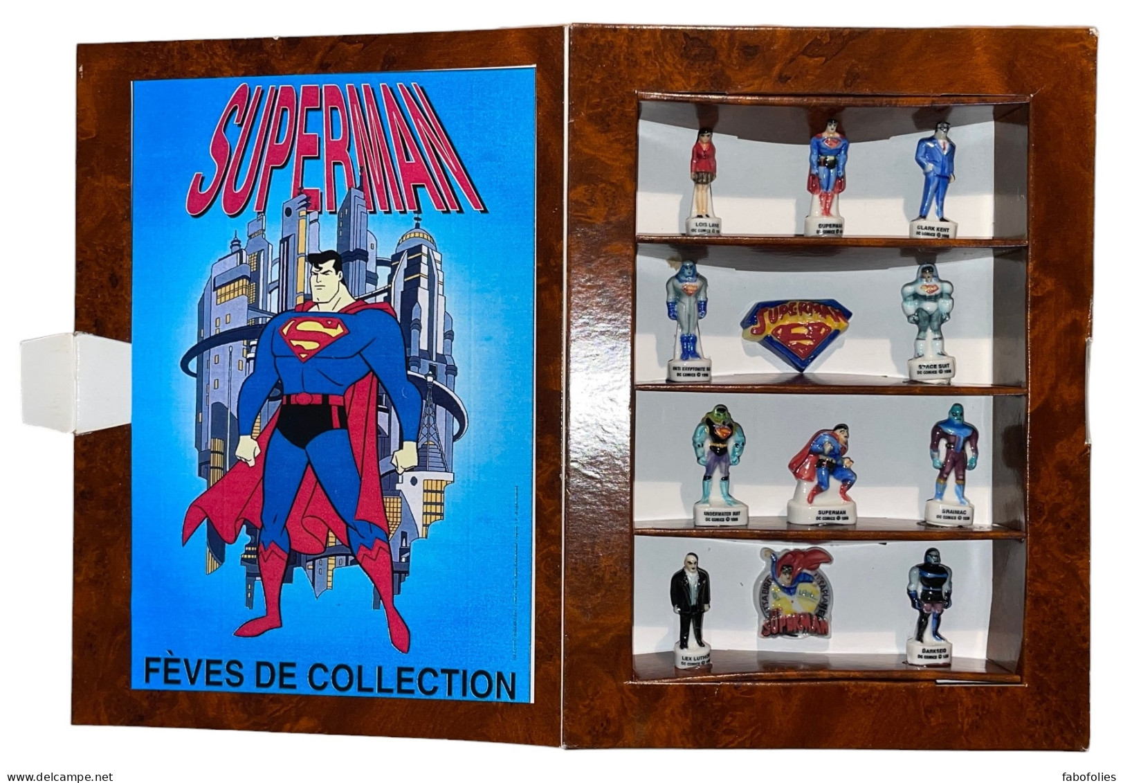 Coffret De 12 Fèves Superman - Cartoons